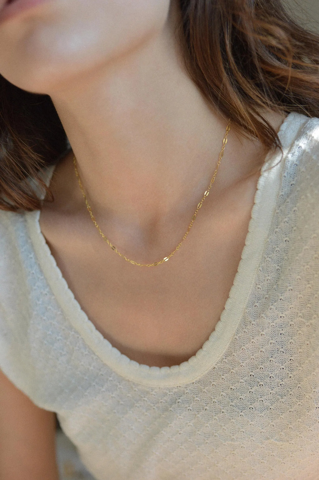 Lace Sequin Necklace