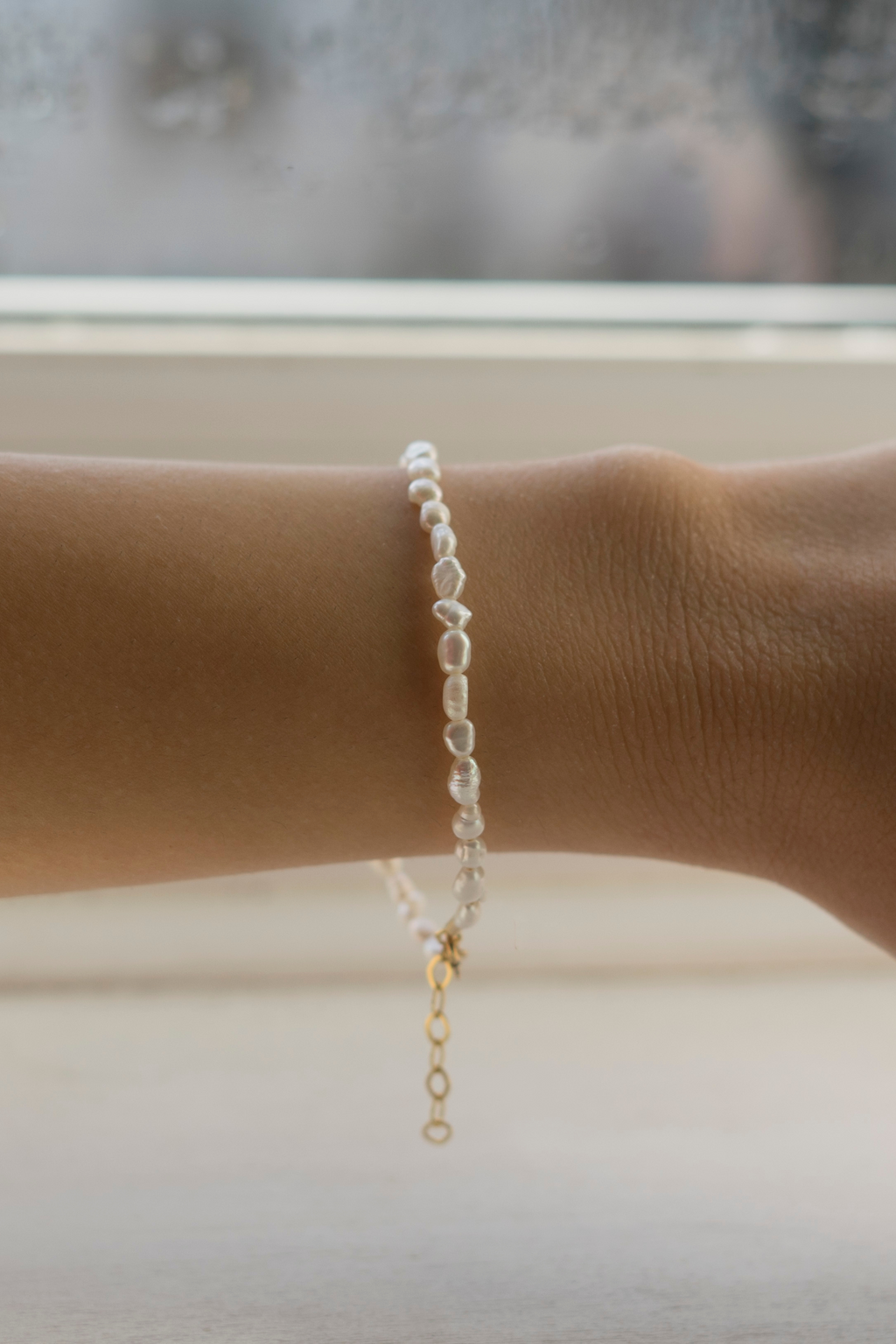 Dainty Freshwater Pearl Bracelet